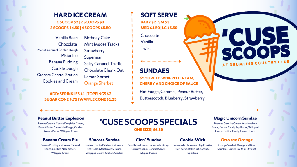 Cuse Scoops - Drumlins – Syracuse University